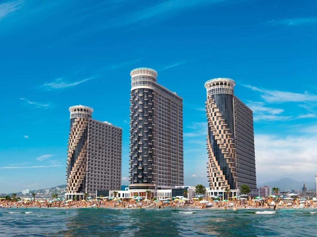 Apartment In Orbi Sea Tower For Rent Батуми Экстерьер фото